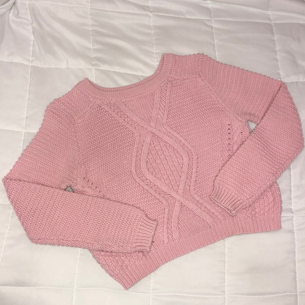 H&M Pink Knit Sweater